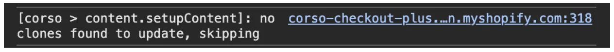 Console Message