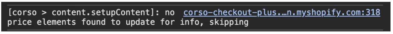 Console Message