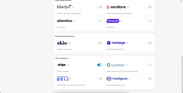 Stripe Active